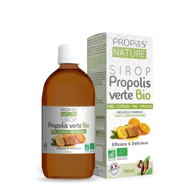 Sirop à la Propolis Verte Bio - Certifié AB Conte