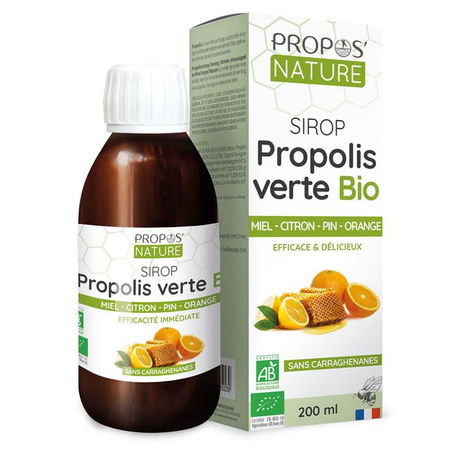 Sirop à la Propolis Verte Bio - Certifié AB (200ml)