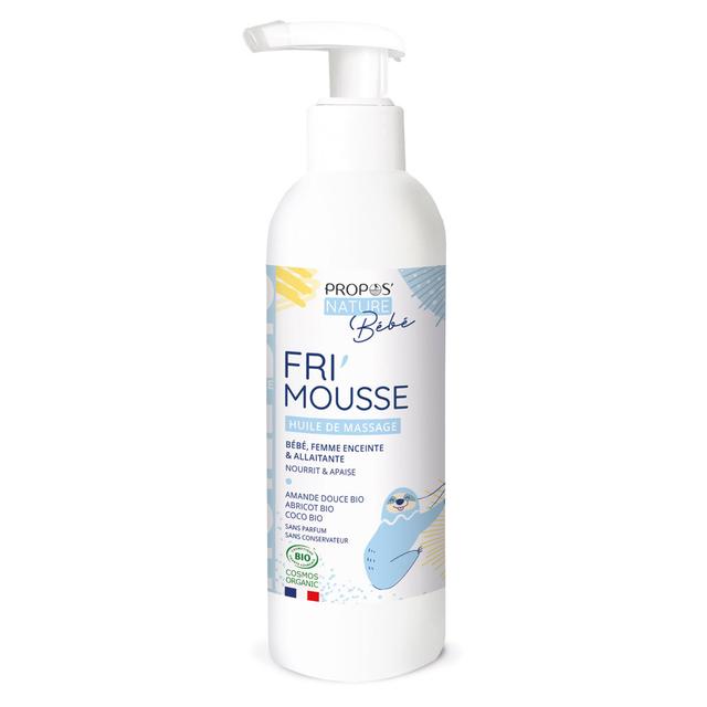 Huile de massage Fri'mousse BIO - bébé - 200ml