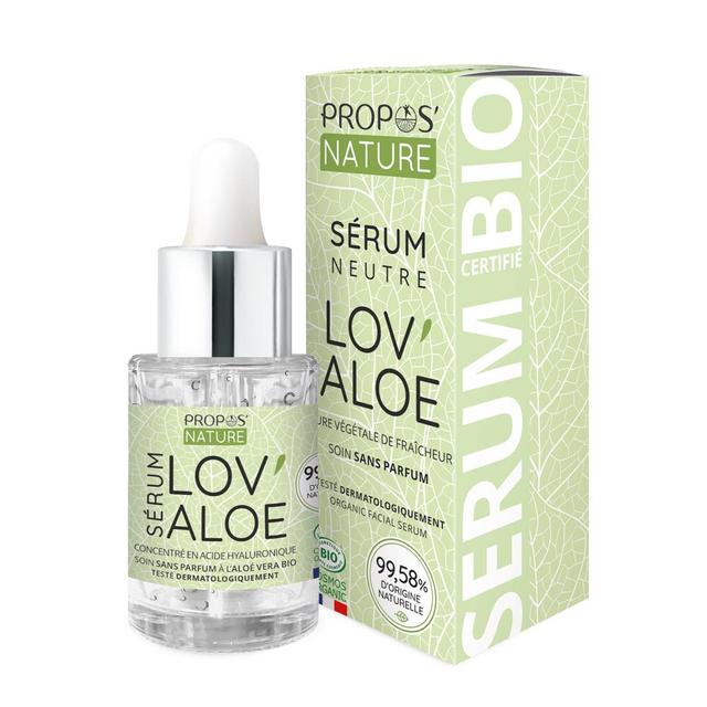 Sérum Lov'Aloé Bio concentré en acide hyaluronique - 30ml