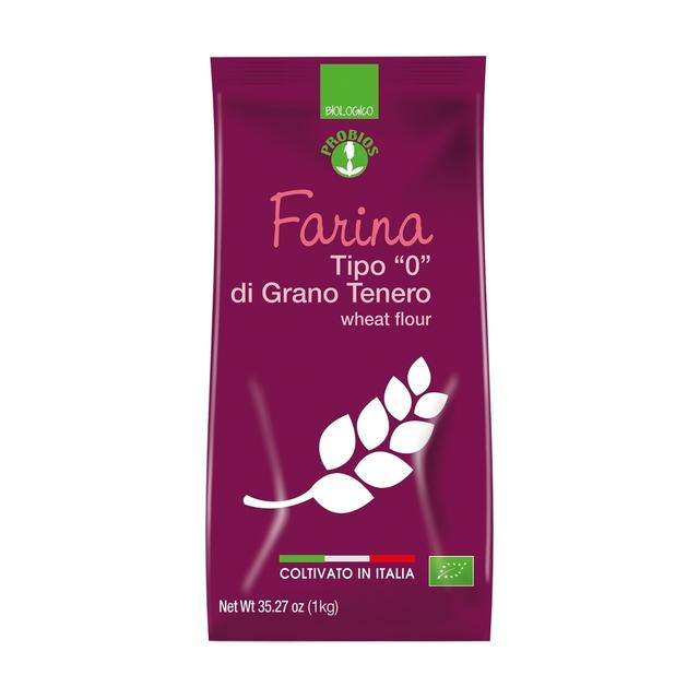 Farine de blé tendre de type "0" 1 kg de poudre