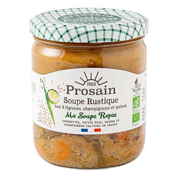 Soupe Rustique aux 6 légumes, champignons et quinoa 420g