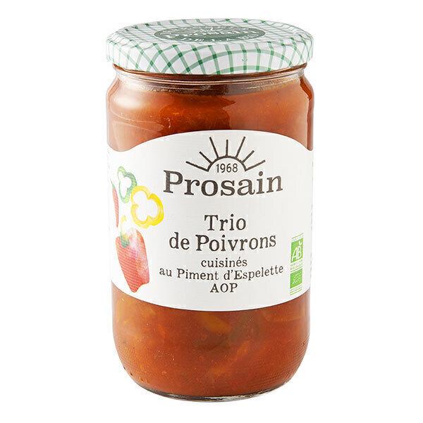 Trio de poivrons au piment d'Espelette 650g