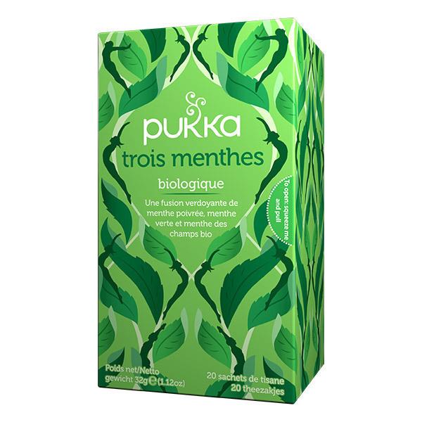 Infusion trois menthes 20 sachets