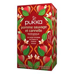 Tisane Pomme sauvage, cannelle et gingembre bio - 20 sachets