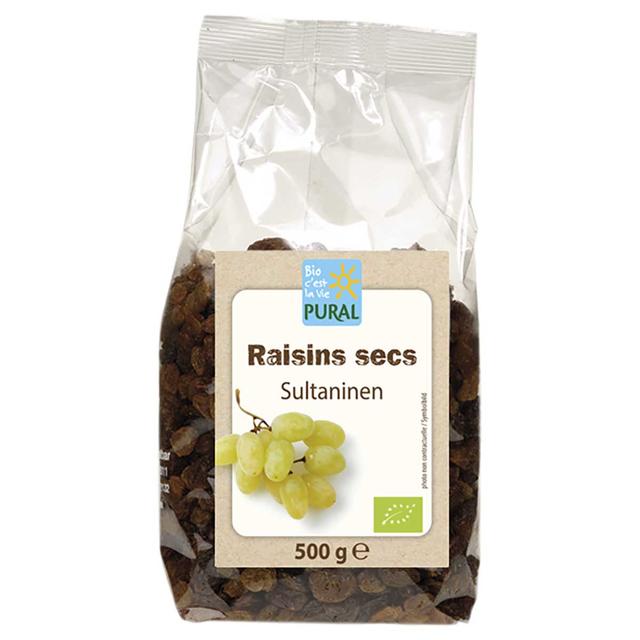 Raisins secs sultanines blonds 500g