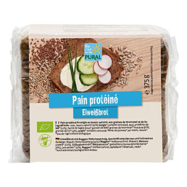 Pain tranché protéiné 375g