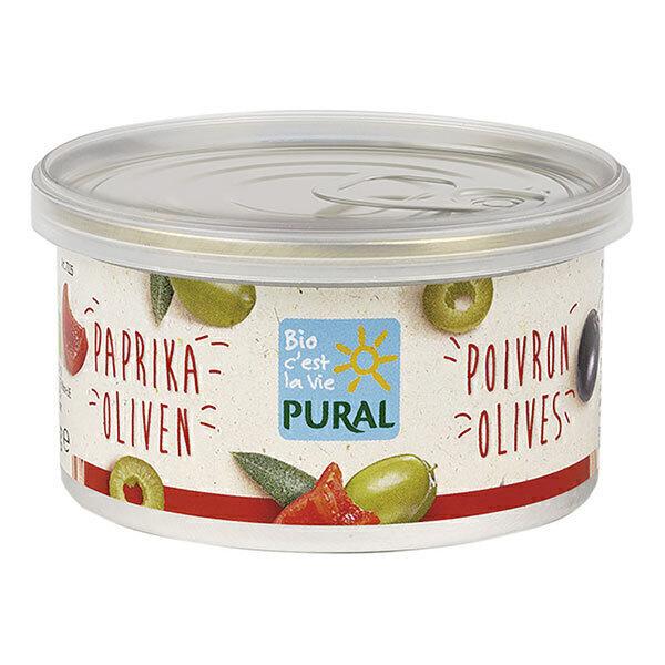 Pâté végétal poivrons et olives 125g