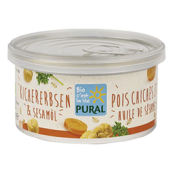 Pâté végétal pois chiche et sésame 125g