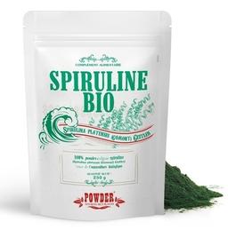 SPIRULINE BIOLOGIQUE EN POUDRE * 250g * riche en protéines