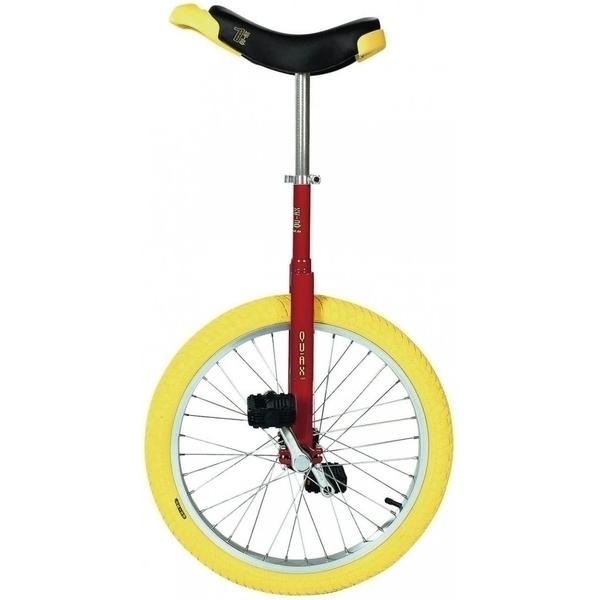 Monocycle  Luxus 20" Rouge Pneu Jaune