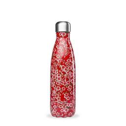 Bouteille isotherme inox Flowers rouge 50cl