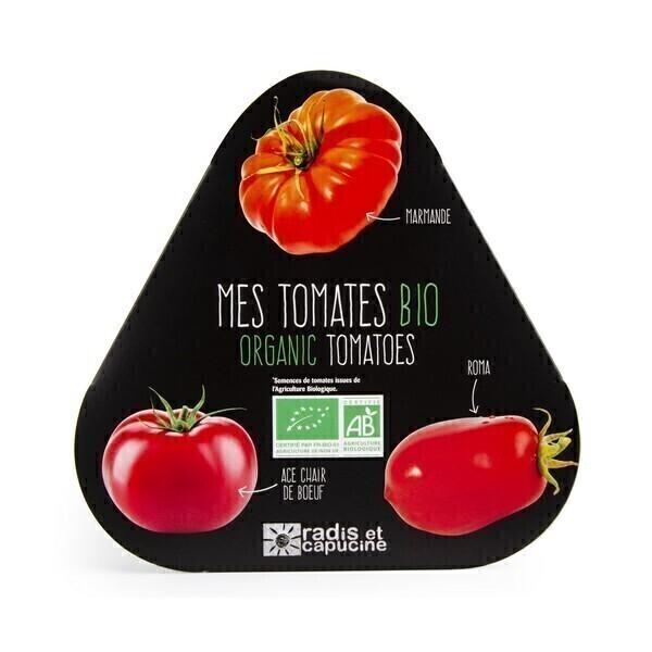 Trio de tomates bio 3 pots