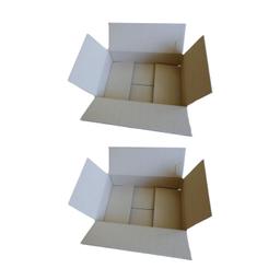 2 cartons d'emballage 31 x 21 x 7,5 cm