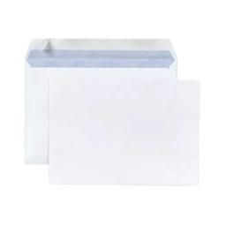 25 enveloppes blanches en papier 80 g - 16,2 x 22,9 cm