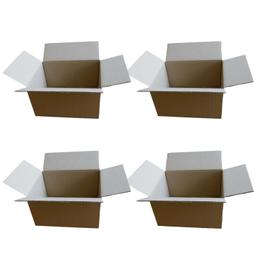 6 petits cartons d'emballage 16 x 12 x 11 cm