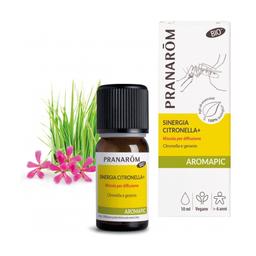 Citronnelle aromatique + synergie bio 10 ml de huile essentielle