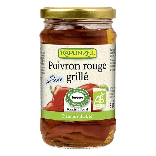 Poivrons rouges grillés en saumure 310g