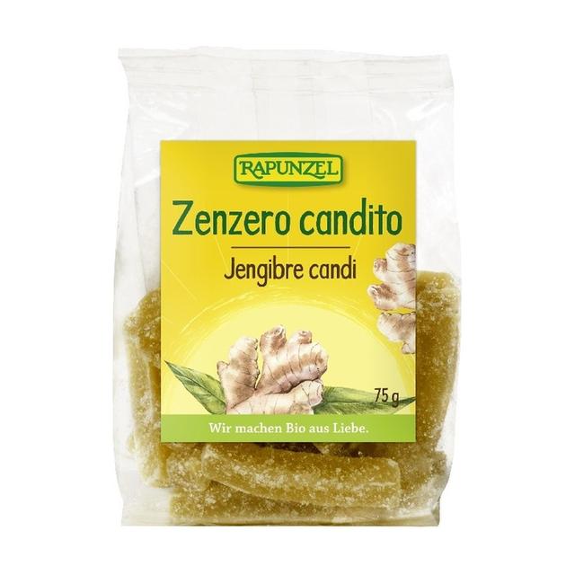 Candi au gingembre confit bio 75 g