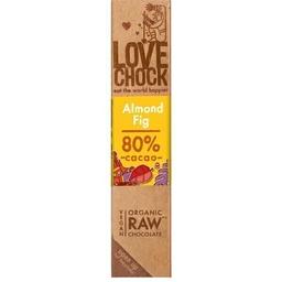 Barre cacao 80% amandes et figue 40g