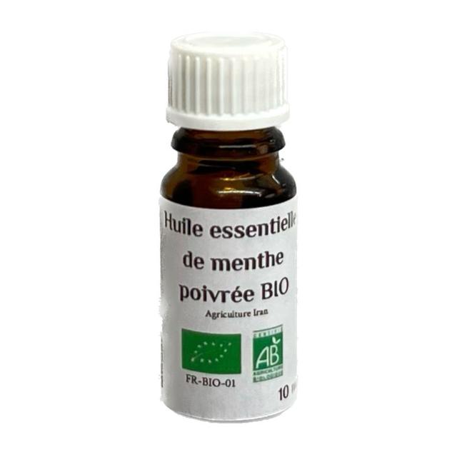 Huile essentielle menthe poivrée BIO 10 ml