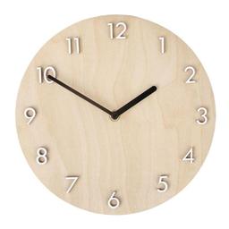 Chiffres en bois pour horloge 1-12 + 24 traits