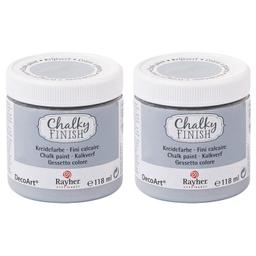 Peinture craie Chalky Finish 236 ml - gris