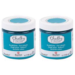 Peinture craie Chalky Finish 236 ml - bleu lagon