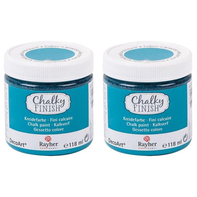 Peinture craie Chalky Finish 236 ml - bleu lagon