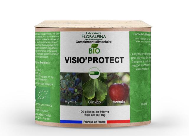 Visio'protect bio 120 gélules - améliore la vision nocturne