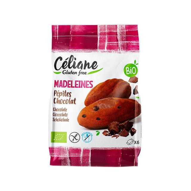 Madeleines pépites de chocolat sans gluten 180g