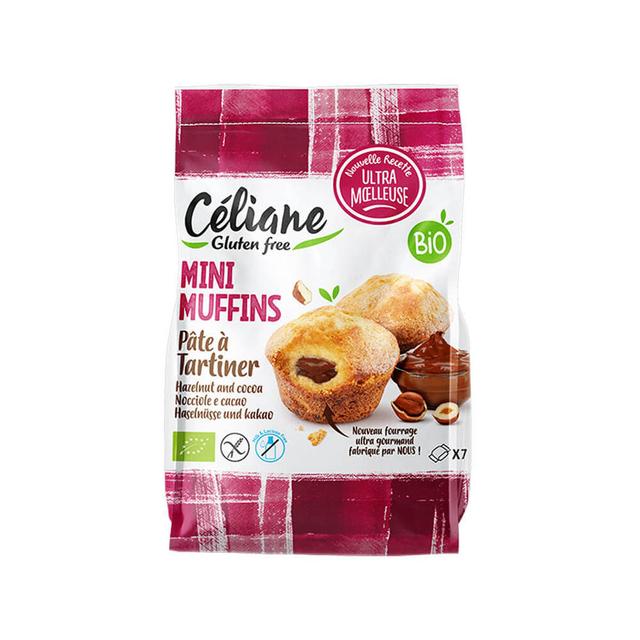 Mini muffins à la pâte à tartiner sans gluten 200g