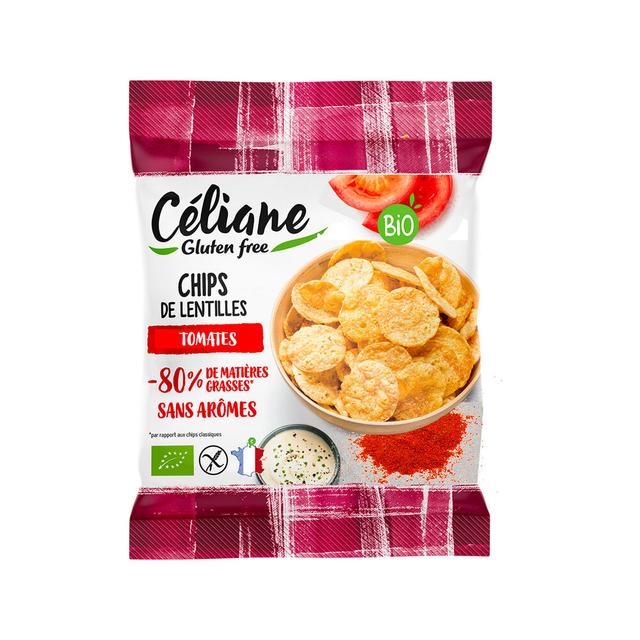 Chips de lentilles tomates 50g