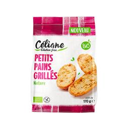 Petits pains grillés nature sans gluten x12 140g