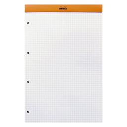 Rhodia Bloc-notes agrafé - Format A4 détaché (80 g/m2) - 80 pag