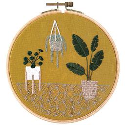 Kit de broderie - Plantes tropicales