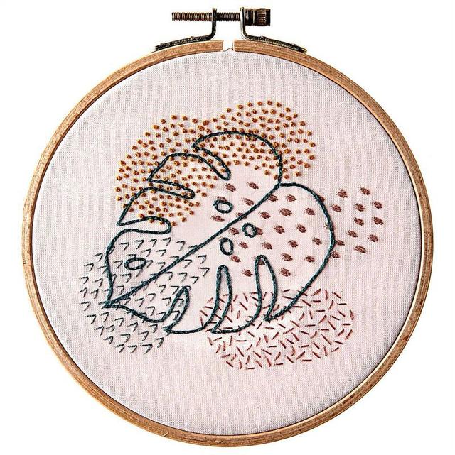 Kit de broderie - Monstera