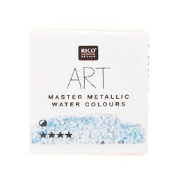 Peinture Aquarelle métallique 1/2 godet - Bleu clair