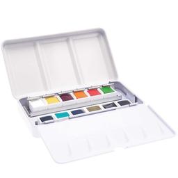 Palette d'aquarelle - couleurs arc-en-ciel