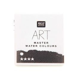 Peinture Aquarelle - Noir profond - 1/2 godet