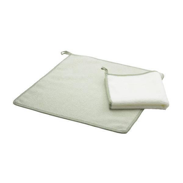 Set de 2 chiffons microfibre 30 x 30cm