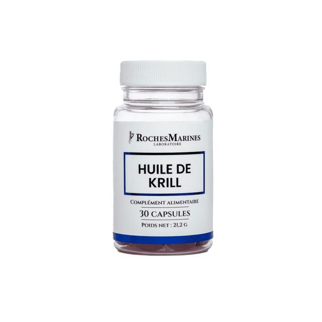 HUILE DE KRILL - Cœur, Cerveau, Vision - 30 capsules