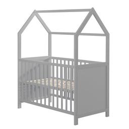 Lit Cabane Bébé Évolutif 60x120 - Réglable en hauteur