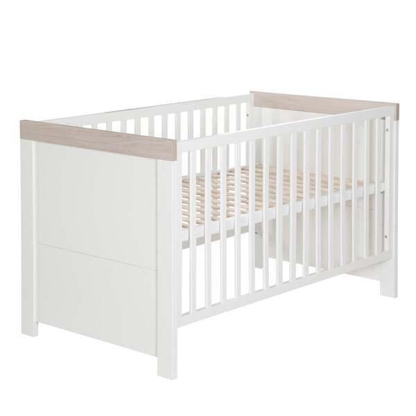 Lit bébé évolutif "Lucy" 70x140 - Convertible - Hauteur réglable