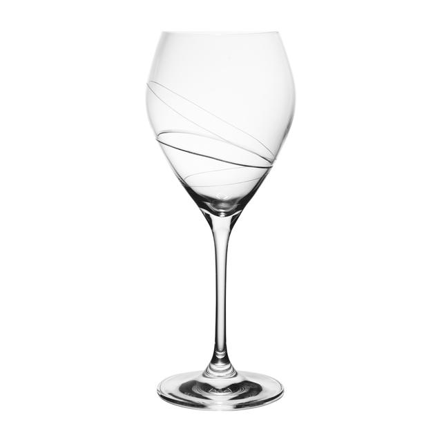 Verre à eau Silhouette 39 cl en verre taillé (lot de 6)