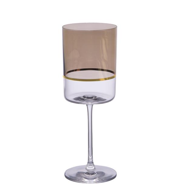 Verre à pied Exter or 34 cl (lot de 6)