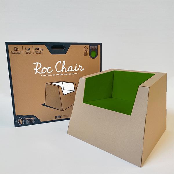 Fauteuil Enfant éco-responsable  VERT