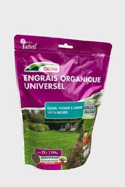 Engrais organique universel - Sachet de 0.75 Kg