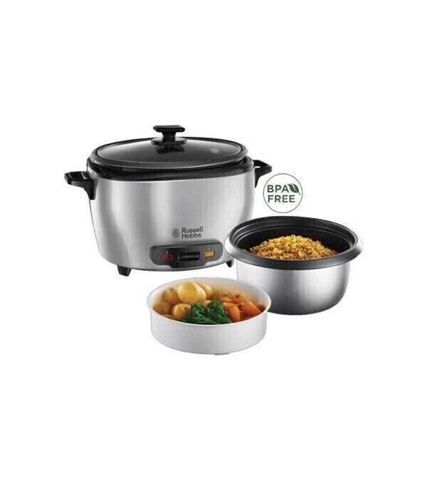 Russell Hobbs 23570-56 Cuiseur Riz et Cuisson Vapeur Maxicook