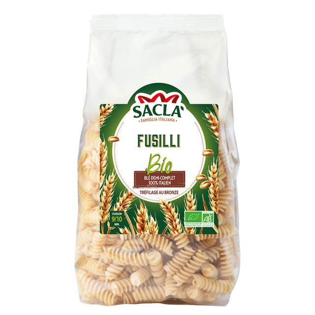 Fusilli demi complètes 500g